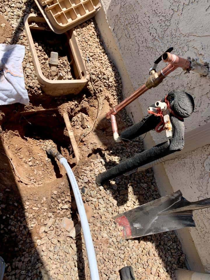 Trenchless main water line replacement 6