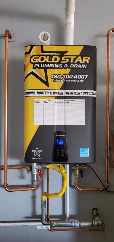 tankless water heater