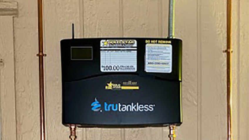 Trutankless Water Heater Flow Meter