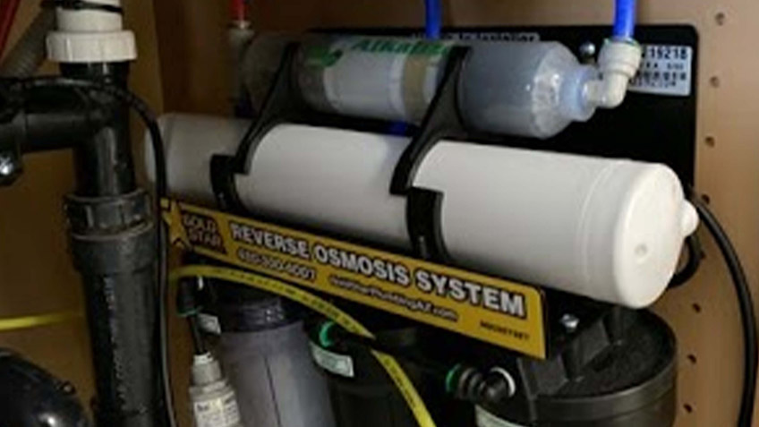 Water Filtration System Under the Sink