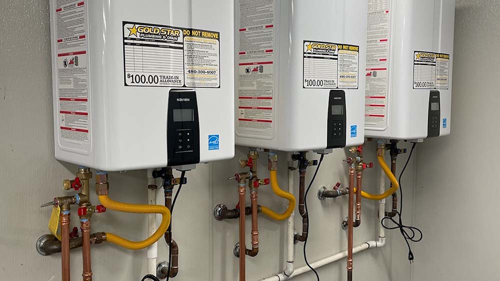 electric tankless water heater Gilbert, AZ