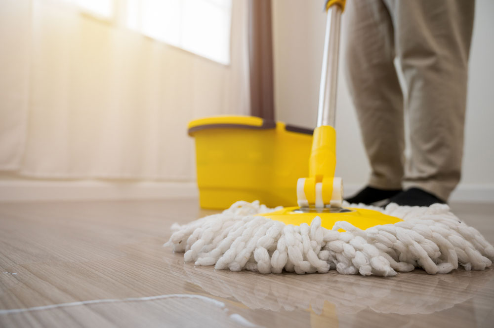 water leaks mop and pail in Tempe, AZ