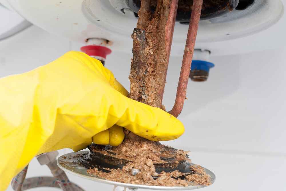 sediment buildup in water heater