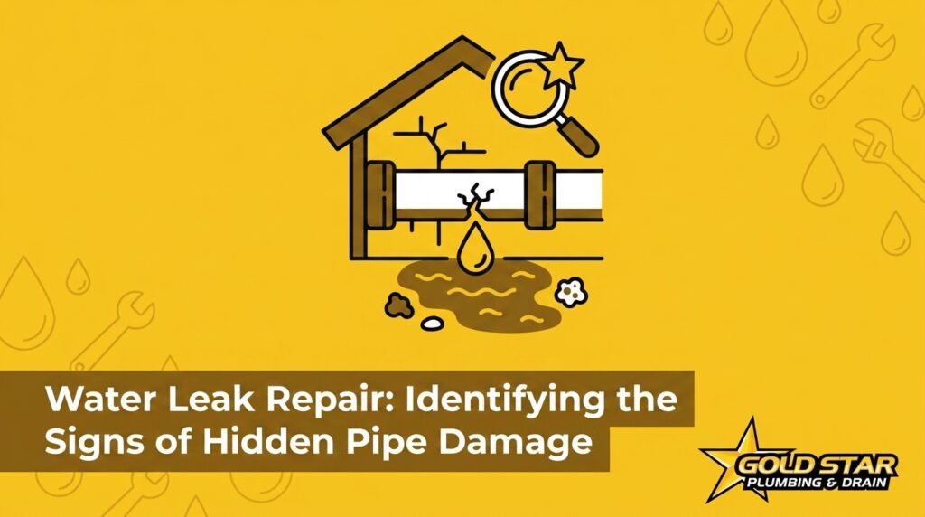 Water Leak Repair: Identifying the Signs of Hidden Pipe Damage — featured image