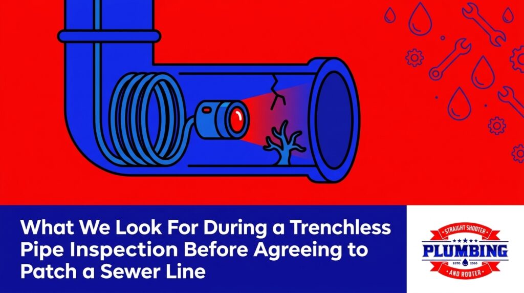 What We Look For During a Trenchless Pipe Inspection Before Agreeing to Patch a Sewer Line — featured image