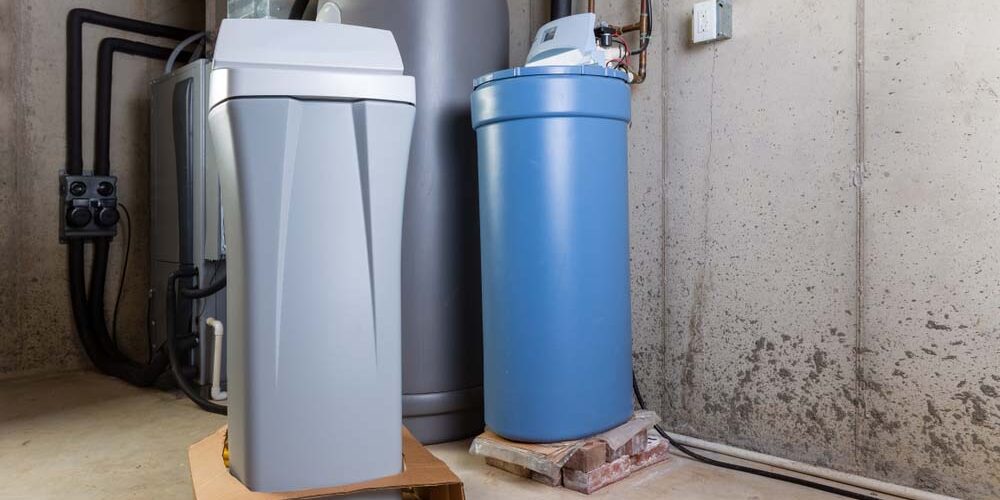 water softener unit